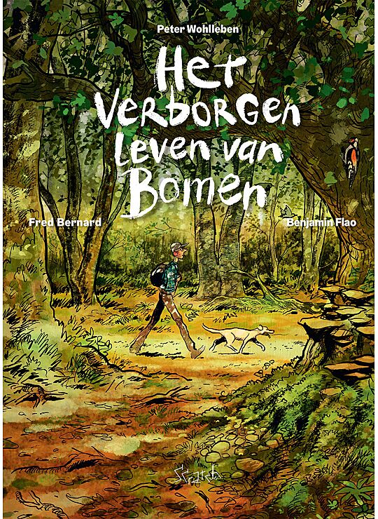 Recensie van de graphic novel 'Het verborgen leven van bomen' door Pieter Beens