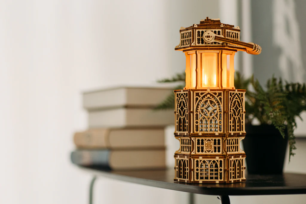 Wood Trick Antique Lantern. © Wood Trick