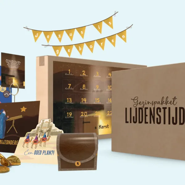 Recensie van het adventspakket 'Kostbaarder dan goud' voor de adventsweken, gemaakt door Geloofwaardig opvoeden